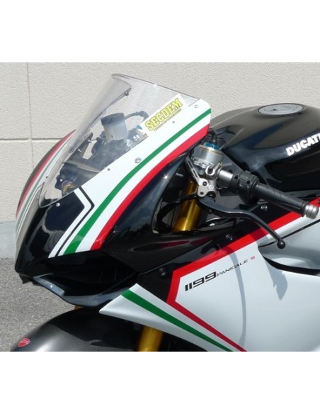 Bulle double courbure DUCATI 899 PANIGALE  (+5 cm / origine) - 2012/2014 