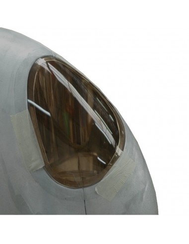 Bulles de phares JAGUAR JAGUAR TYPE E (la paire) coque Aluminium - toutes années 