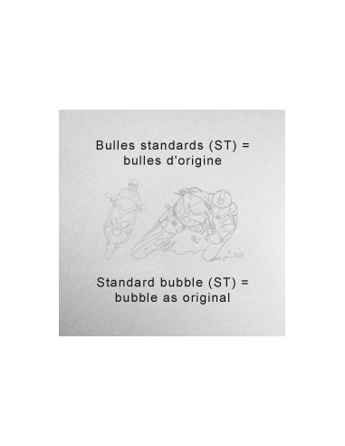 Bulle standard APRILIA 125 AF1 - 1987/1989 