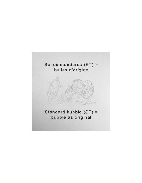 Bulle standard APRILIA 125 AF1 - 1987/1989 