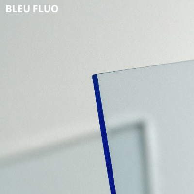 bulle couleur bleu fluo