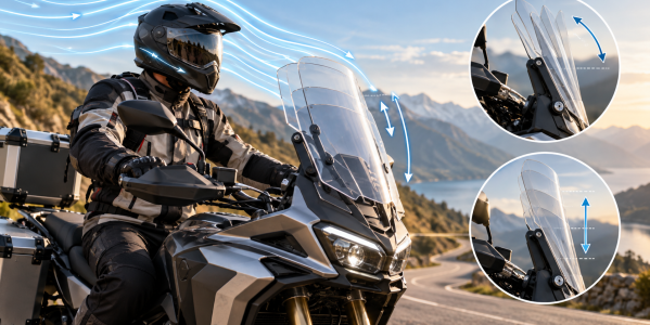Comment régler une bulle moto correctement ?